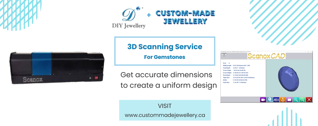 Custom-Made Jewellery 3D Scanning for Gemstones