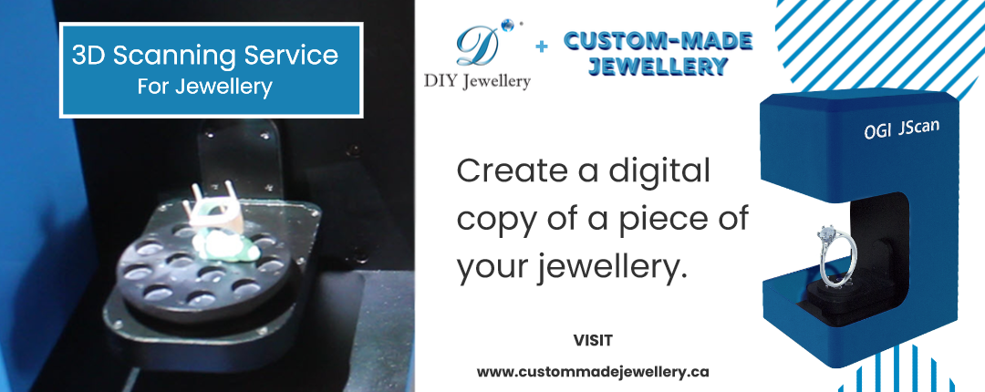 Custom-Made Jewellery 3D Scanning for Jewellery